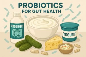 Probiotics for gut health.