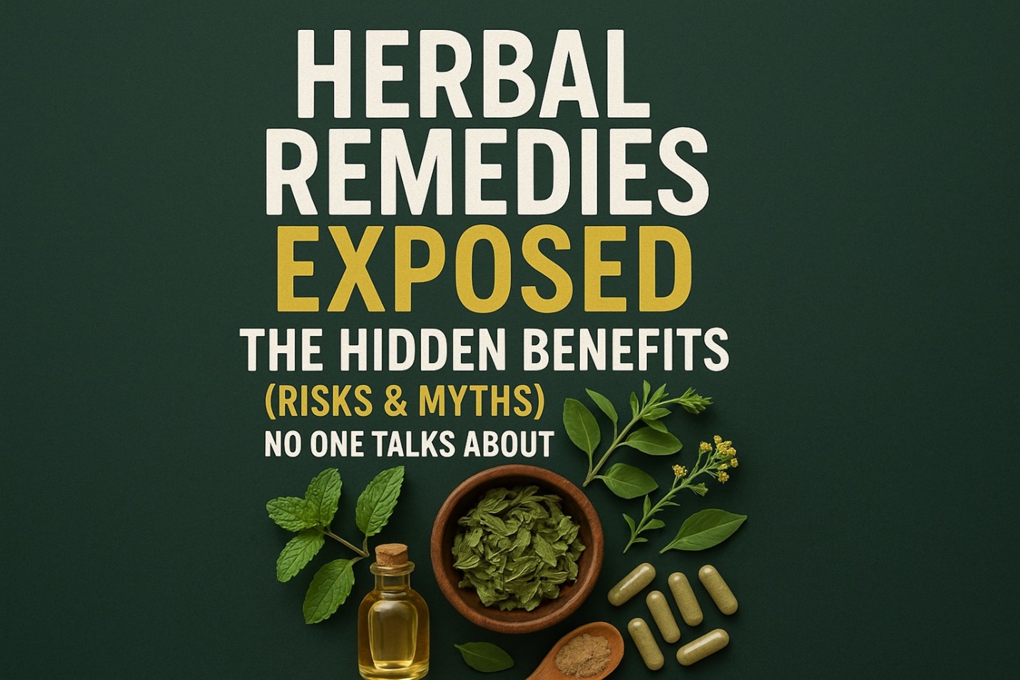Herbal Remedies Exposed: The Hidden Benefits (Risks & Myths) No One Talks About