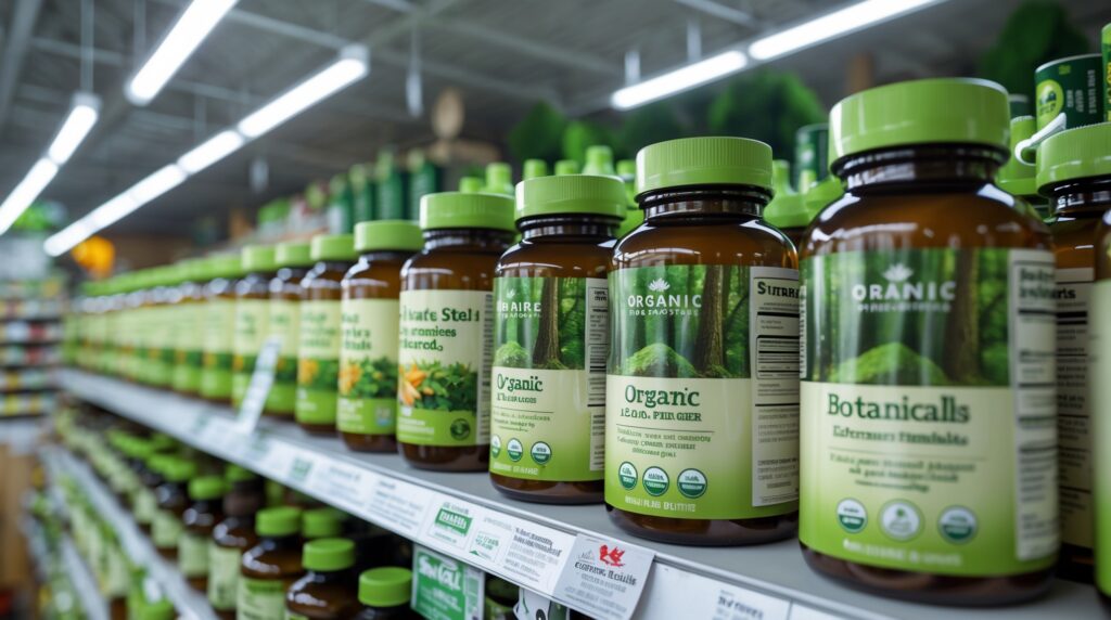 supplement bottles highlighting lack of FDA testing and safety oversight